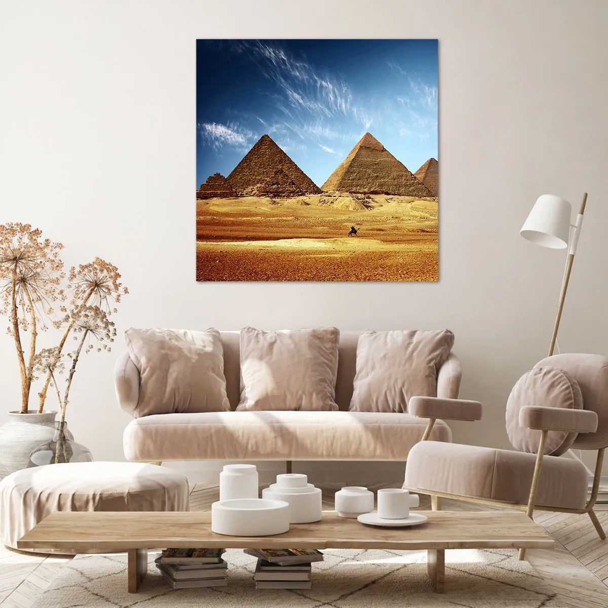 Quadro su tela - Stampe su Tela - 40 secoli ci guardano - 60x60 cm