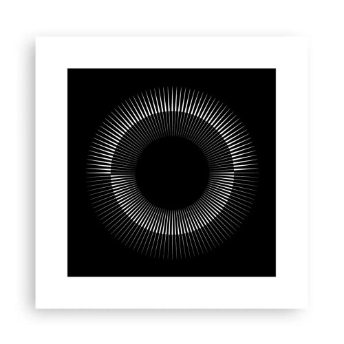 Poster - Sole nero - 30x30 cm