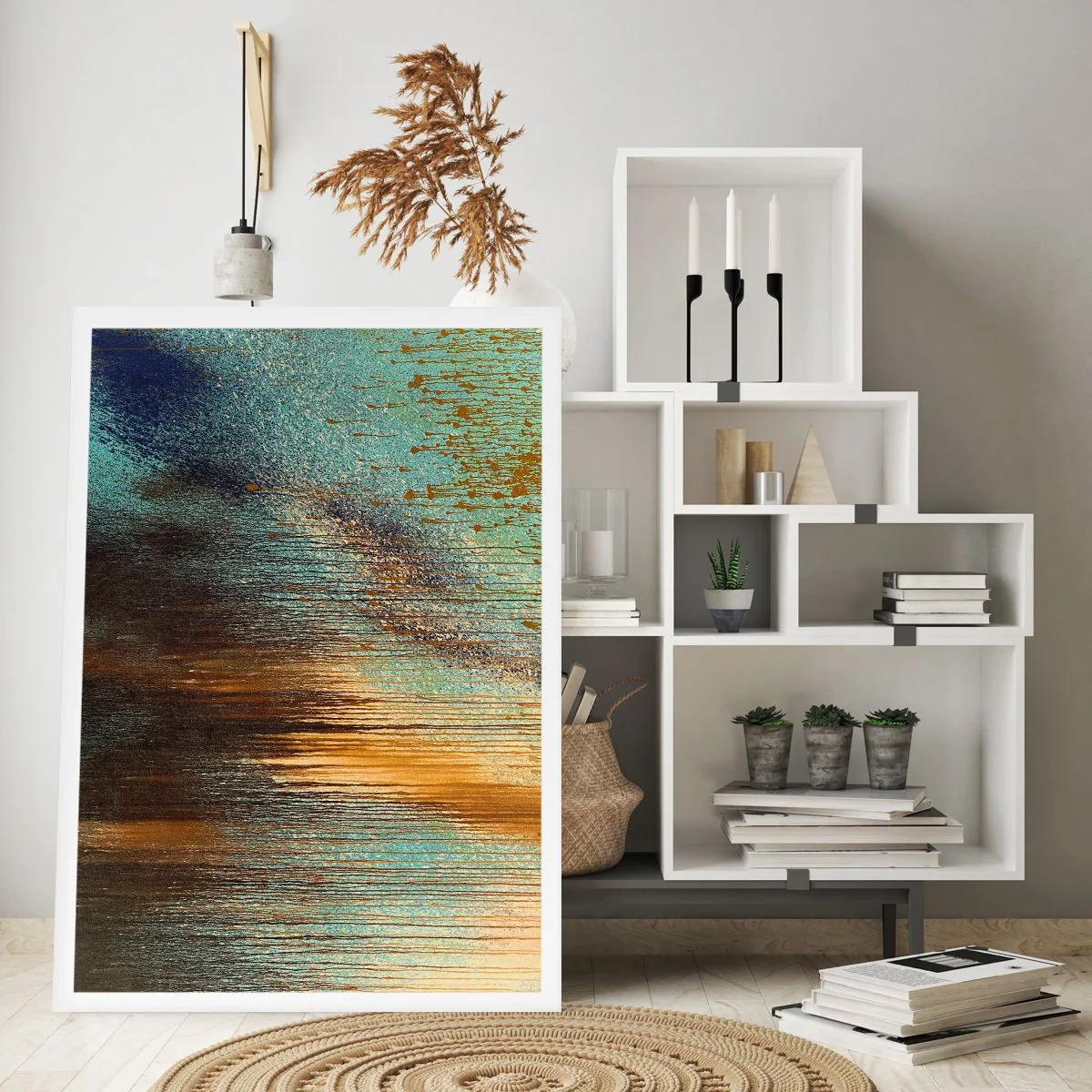 Poster - Composizione cromatica non casuale - 61x91 cm