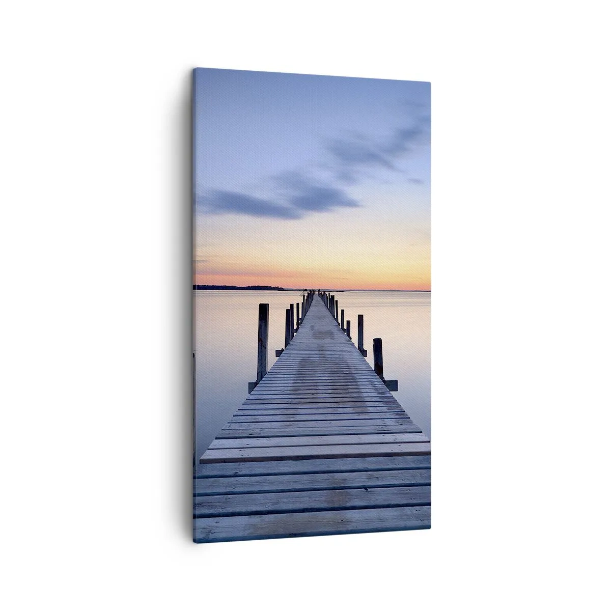 Quadro su tela - Stampe su Tela - La calma di un dolce tramonto - 45x80 cm