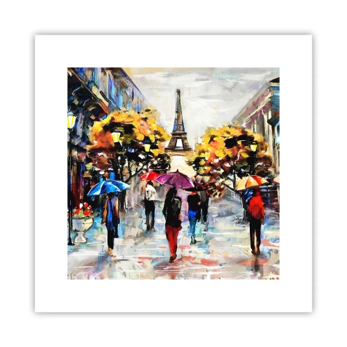 Poster - Bella soprattutto d'autunno - 30x30 cm