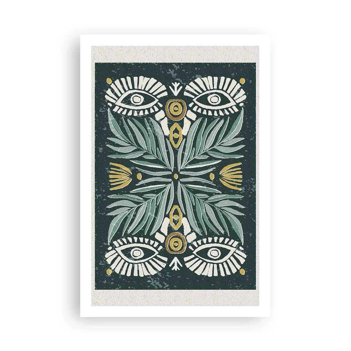 Poster - Geometrie di arte popolare - 61x91 cm