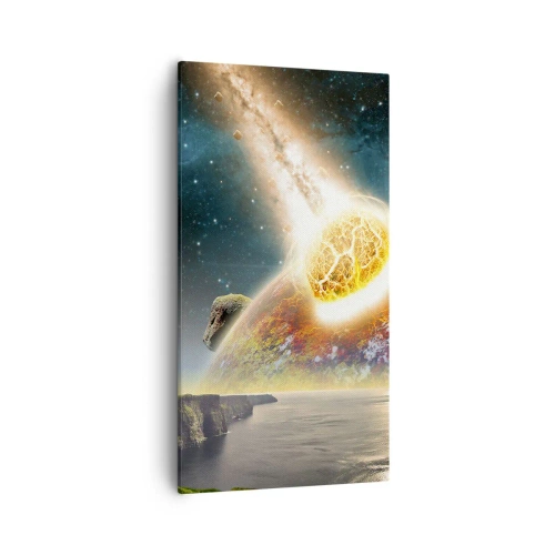 Quadro su tela - Stampe su Tela - Dramma cosmico - 55x100 cm