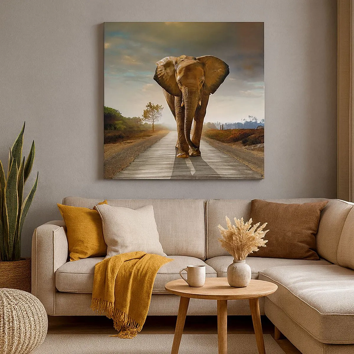 Quadro su tela - Stampe su Tela - E non nel negozio di cristalli - 30x30 cm