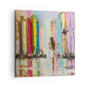 Quadro su tela - Stampe su Tela - Seguimi - 60x60 cm