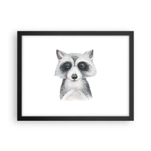 Poster in cornice nera - Un attimo di commozione - 40x30 cm