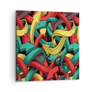 Quadro su tela - Stampe su Tela - Qual è la via giusta? - 60x60 cm