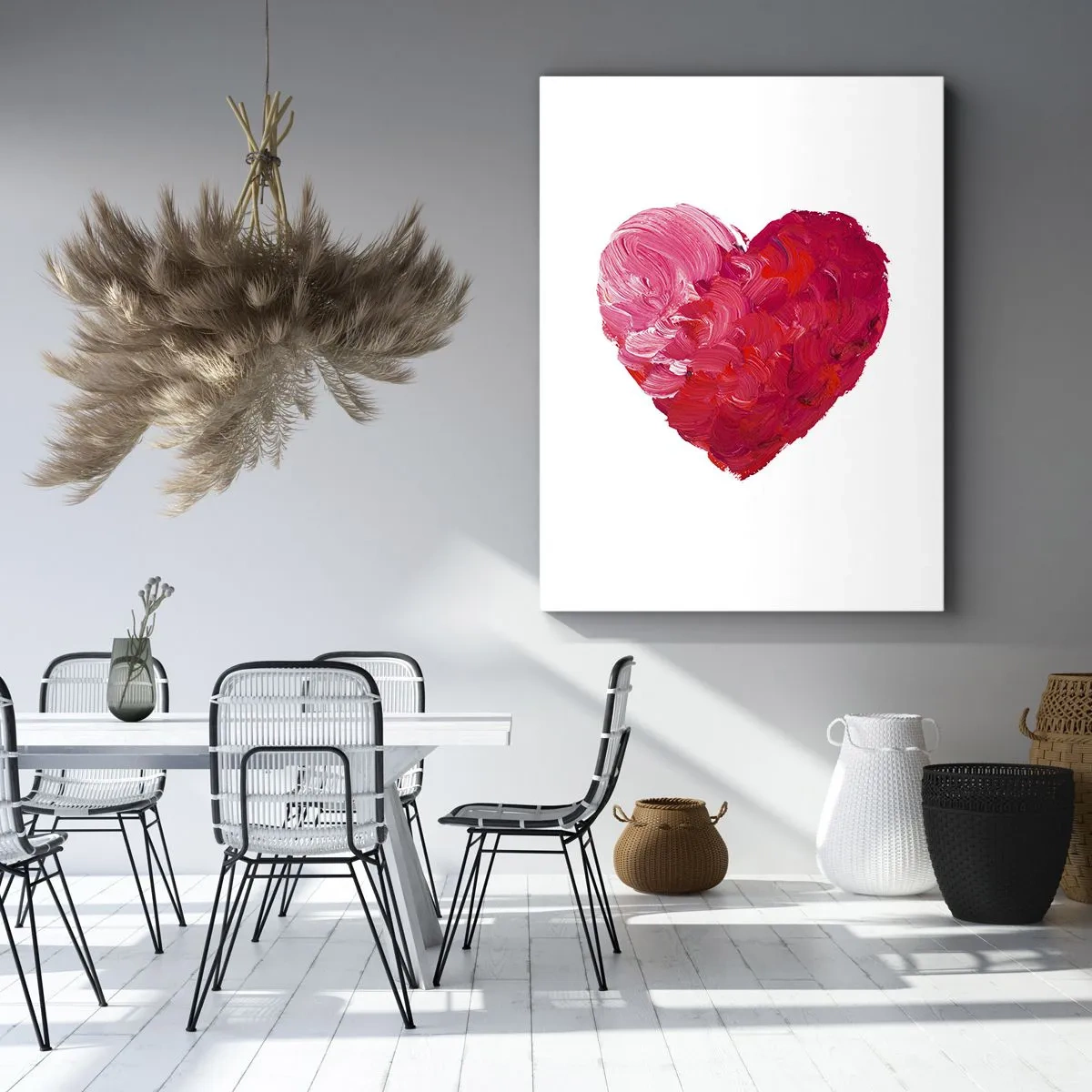 Quadro su tela - Stampe su Tela - All you need is love - 55x100 cm