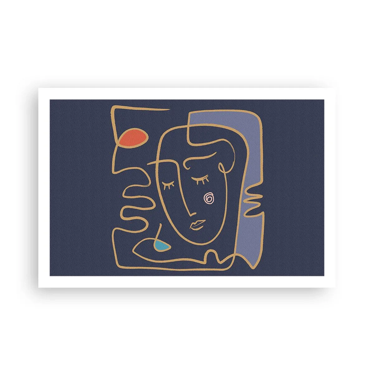 Poster - Pensierosa - 91x61 cm