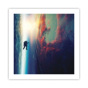 Poster - Affrontando l'universo - 50x50 cm