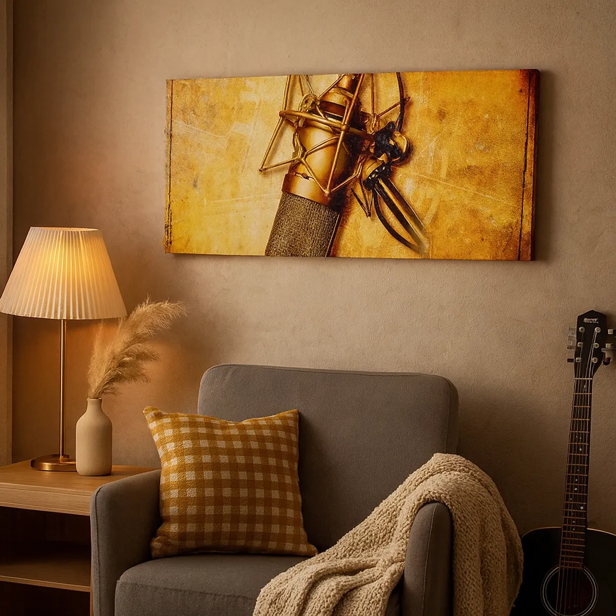 Quadro su tela - Stampe su Tela - Gli anni d'oro della radio - 30x30 cm