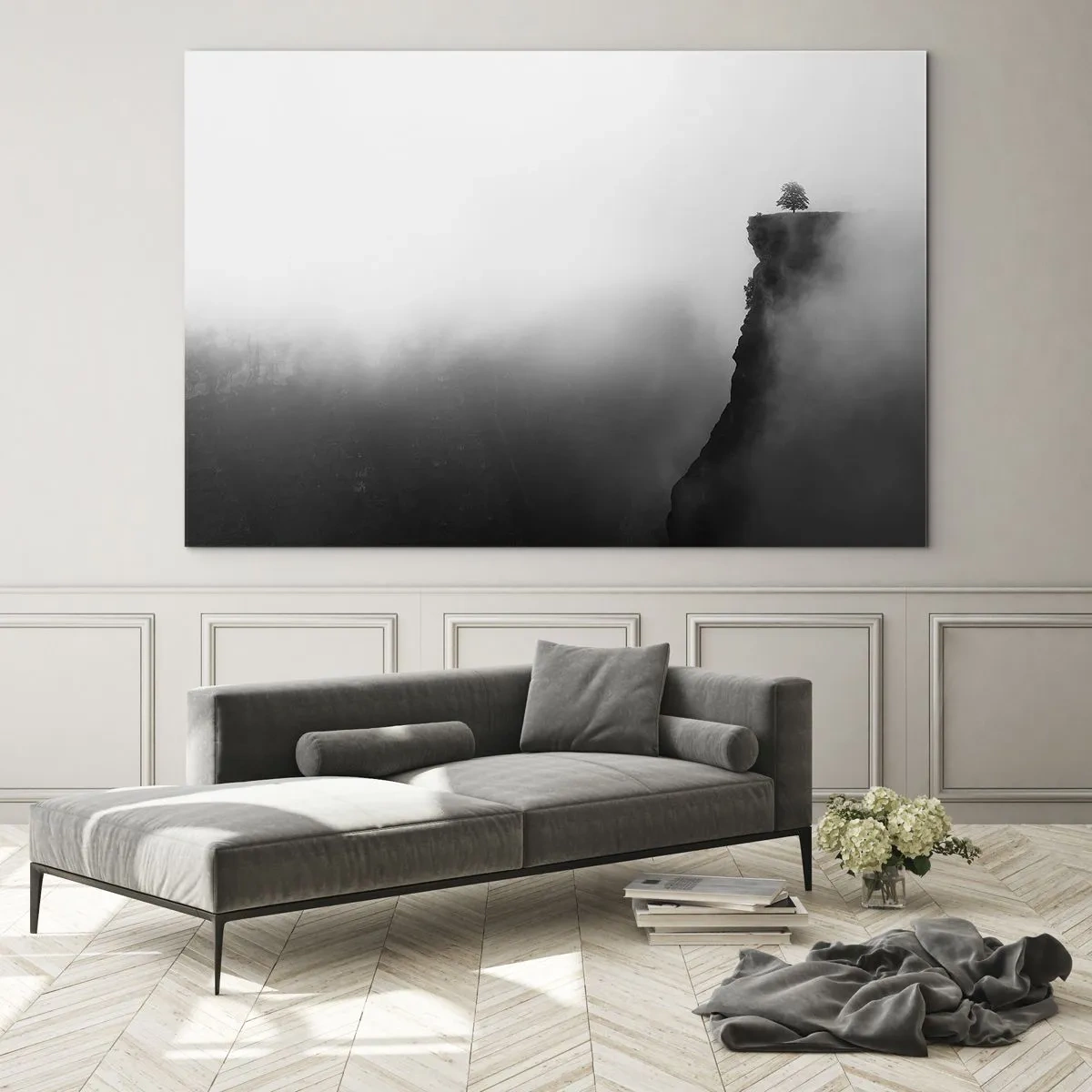 Quadro su vetro - Al confine del mondo - 70x50 cm
