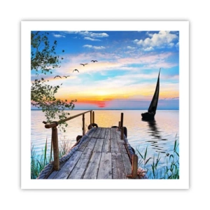 Poster - Buona sera - 60x60 cm