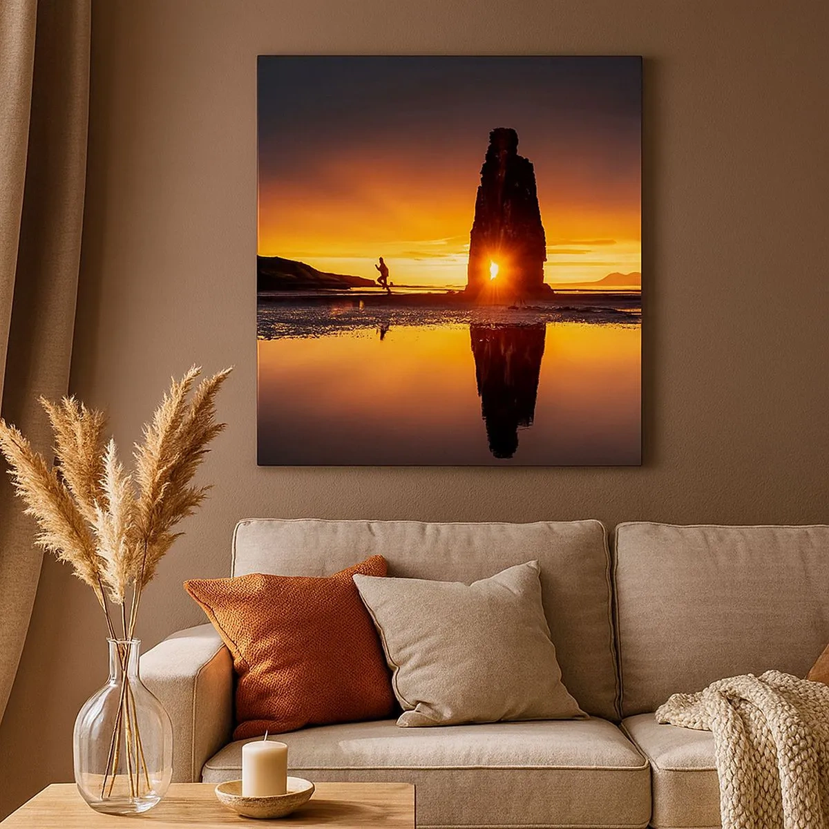 Quadro su tela - Stampe su Tela - Solo tu e la natura - 30x30 cm