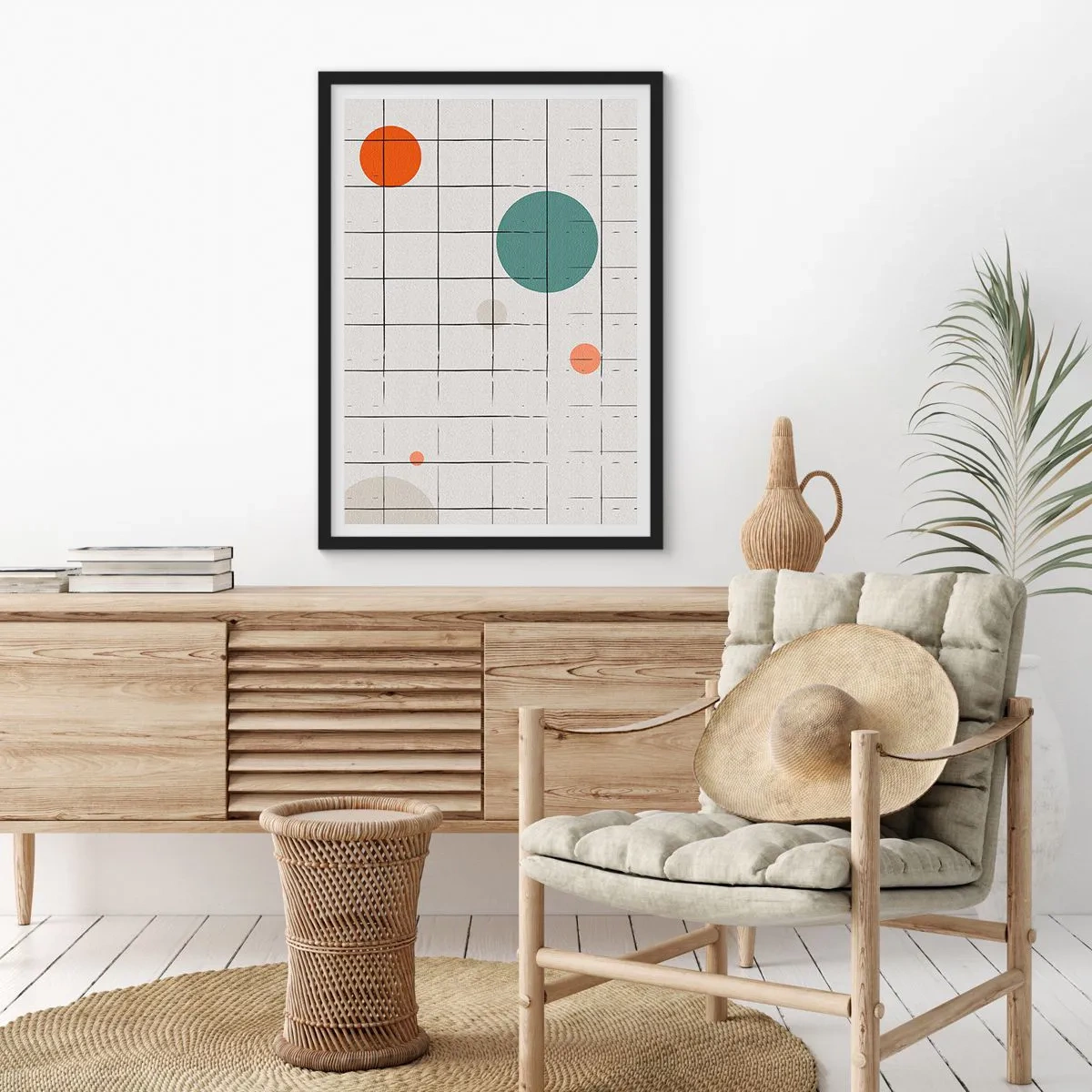 Poster in cornice nera - Prigionieri. Noi o loro? - 30x40 cm