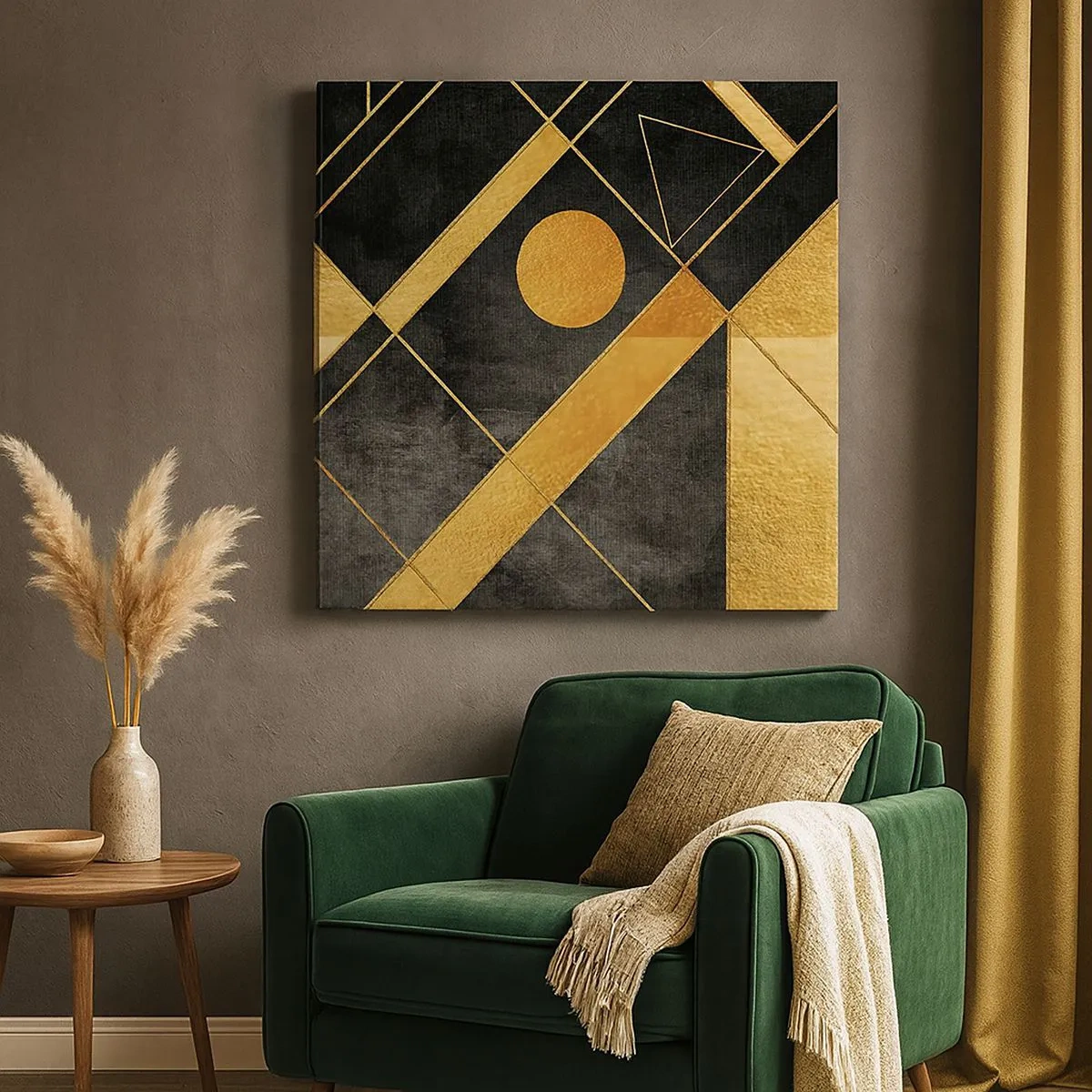 Quadro su tela - Stampe su Tela - Sole del deserto - 30x30 cm