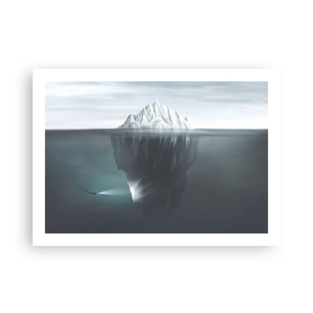 Poster - Mistero sottomarino - 70x50 cm