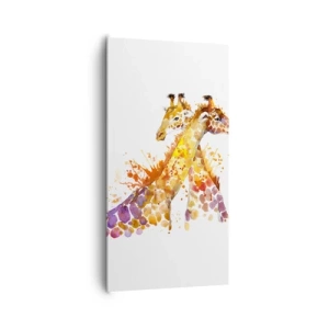 Quadro su tela - Stampe su Tela - È amicizia o amore? - 65x120 cm