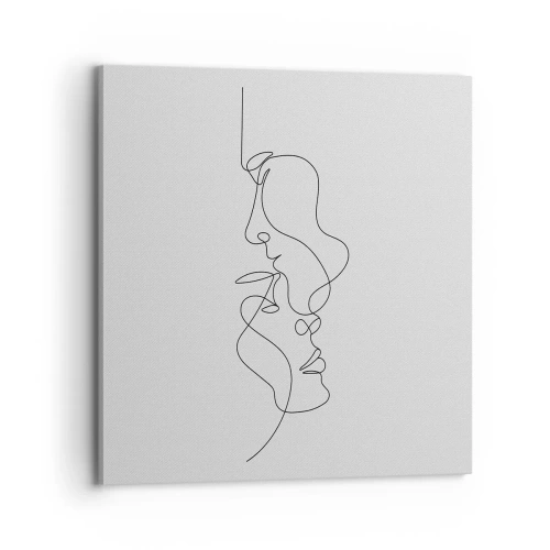 Quadro su tela - Stampe su Tela - Il calore dei desideri malinconici - 70x70 cm