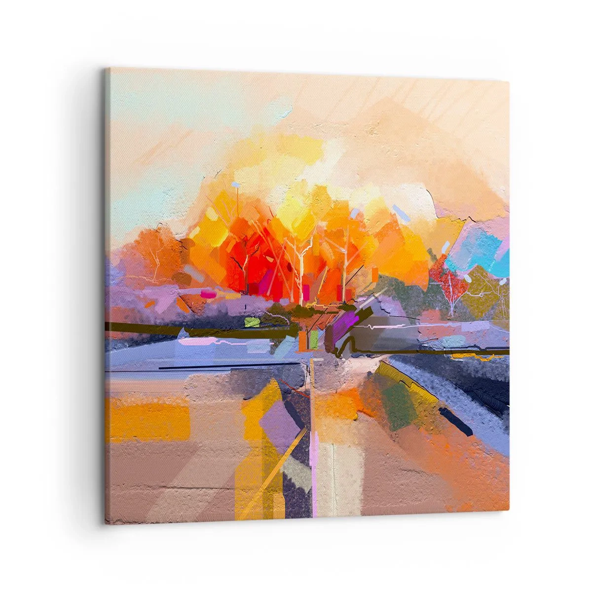 Quadro su tela - Stampe su Tela - Si è fatto autunno - 50x50 cm