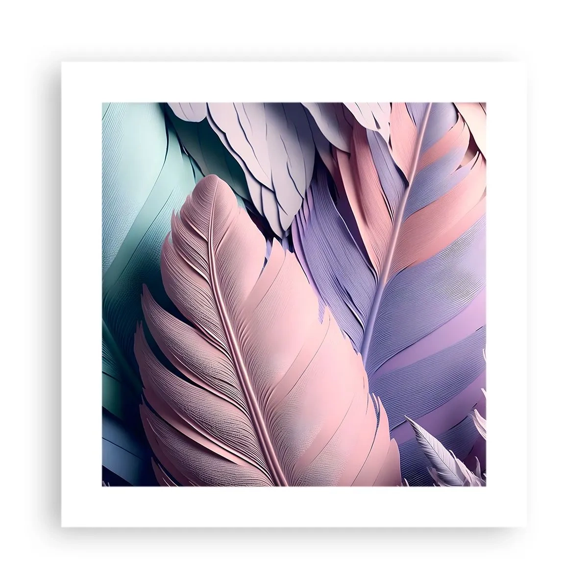 Poster - Eleganza per uccelli - 40x40 cm