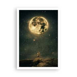 Poster - Chi ha rubato la luna - 70x100 cm