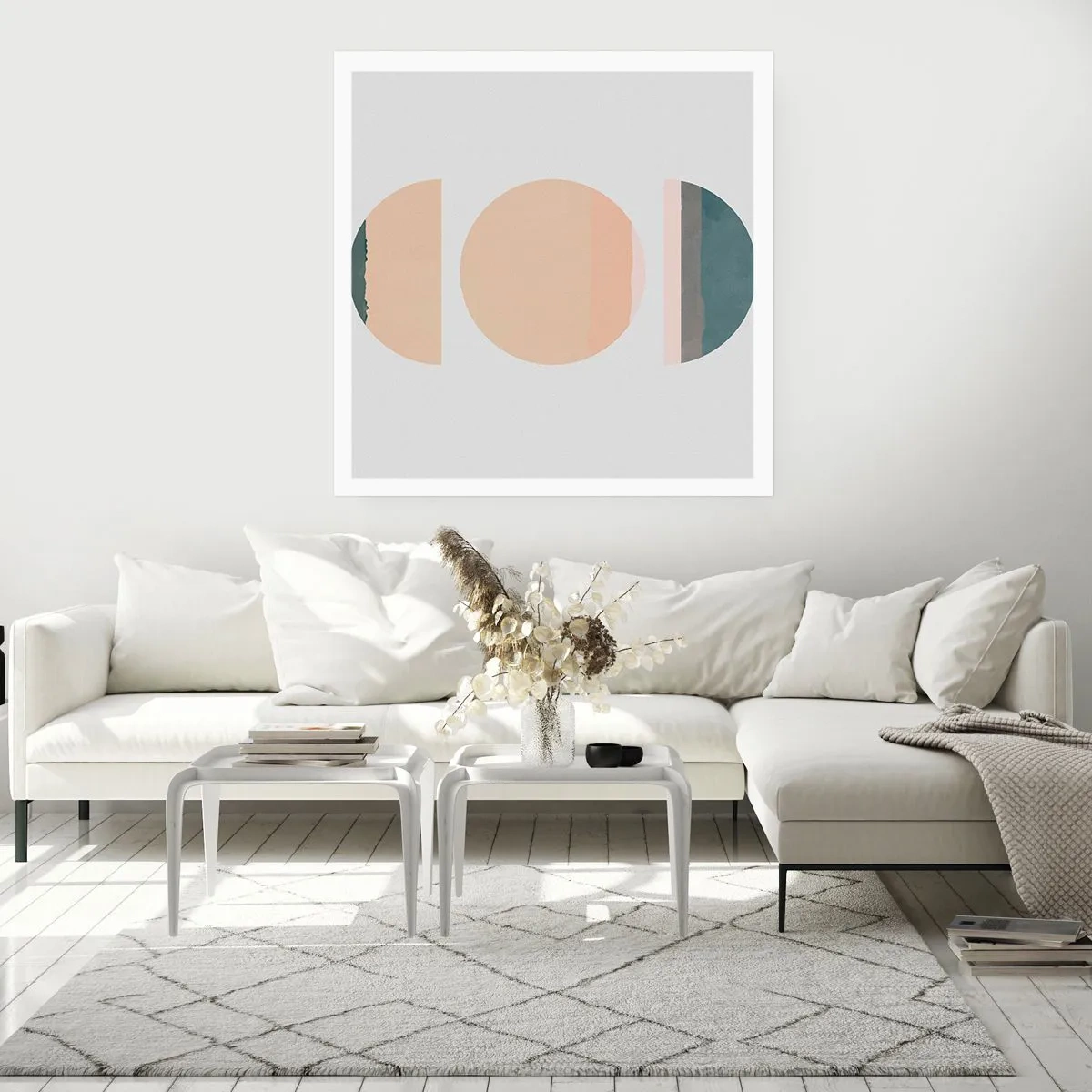 Poster - Un cerchio dopo l'altro - 40x40 cm