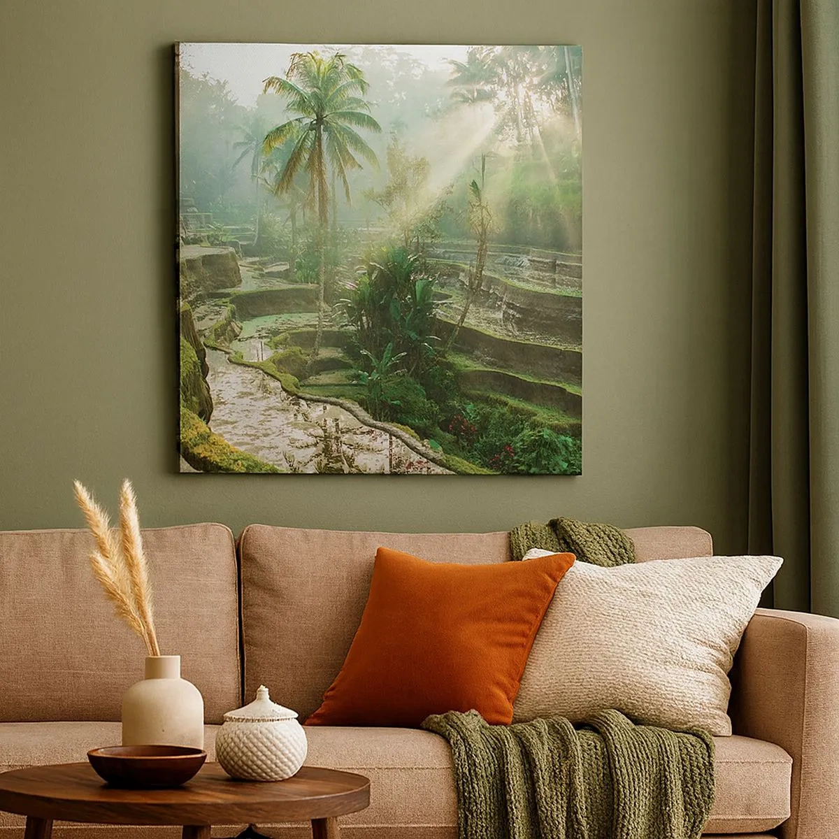 Quadro su tela - Stampe su Tela - Crescere al sole - 30x30 cm