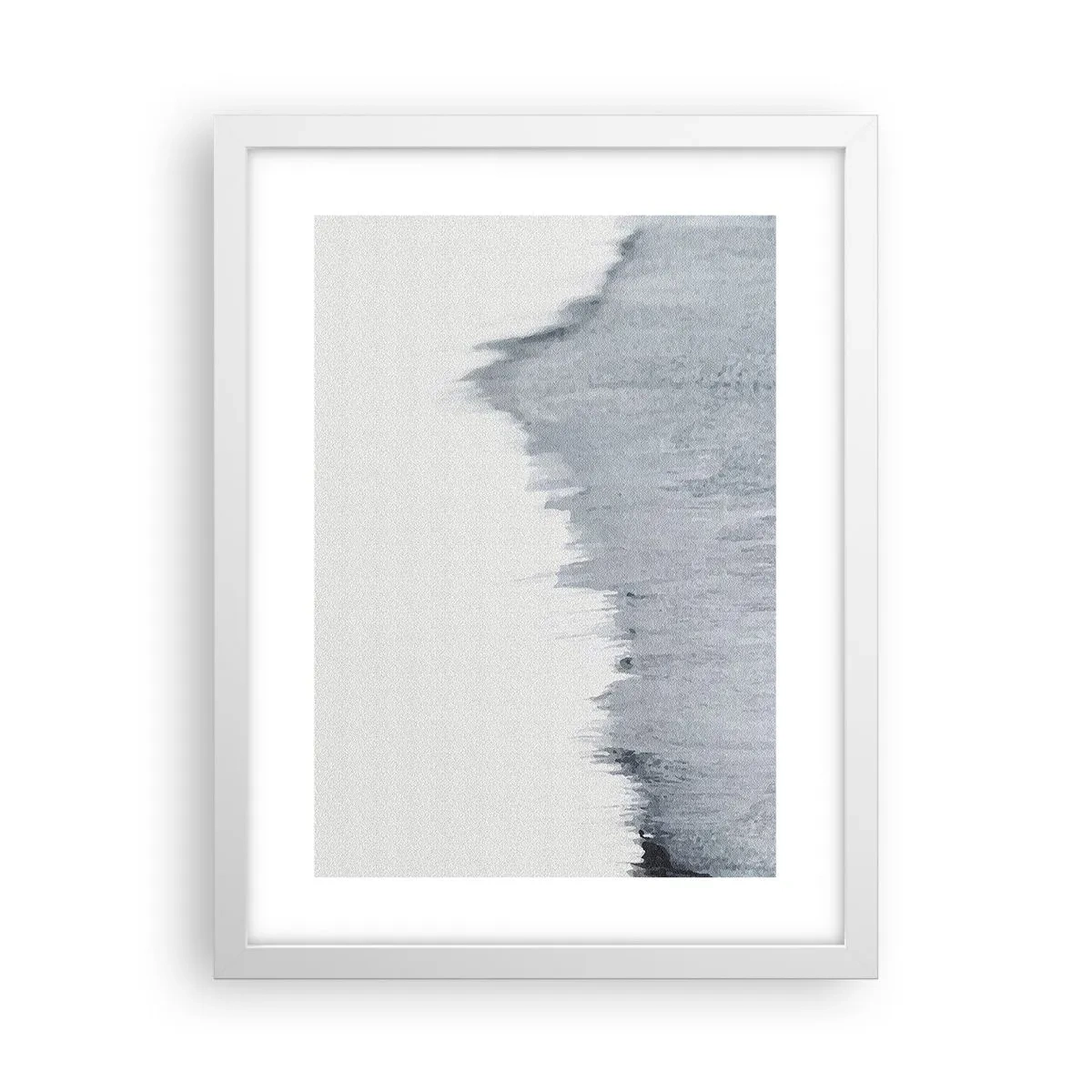 Poster in cornice bianca - Iscrizione misteriosa - 30x40 cm