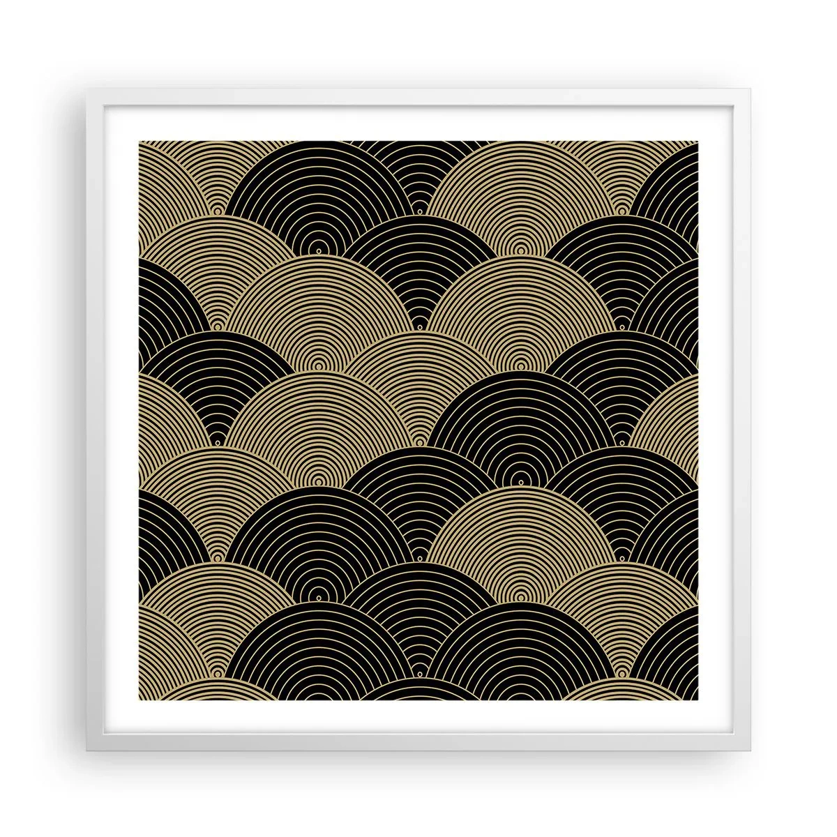 Poster in cornice bianca - Unità nella molteplicità - 60x60 cm