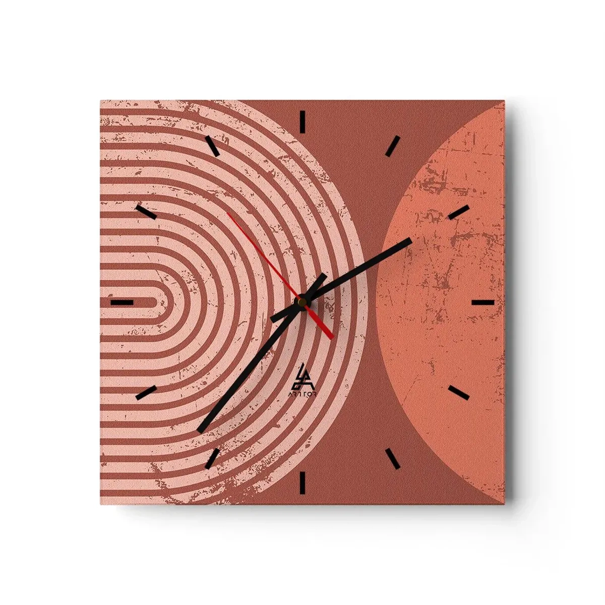 Orologio da parete - Orologio in Vetro - Rapporti stretti - 40x40 cm