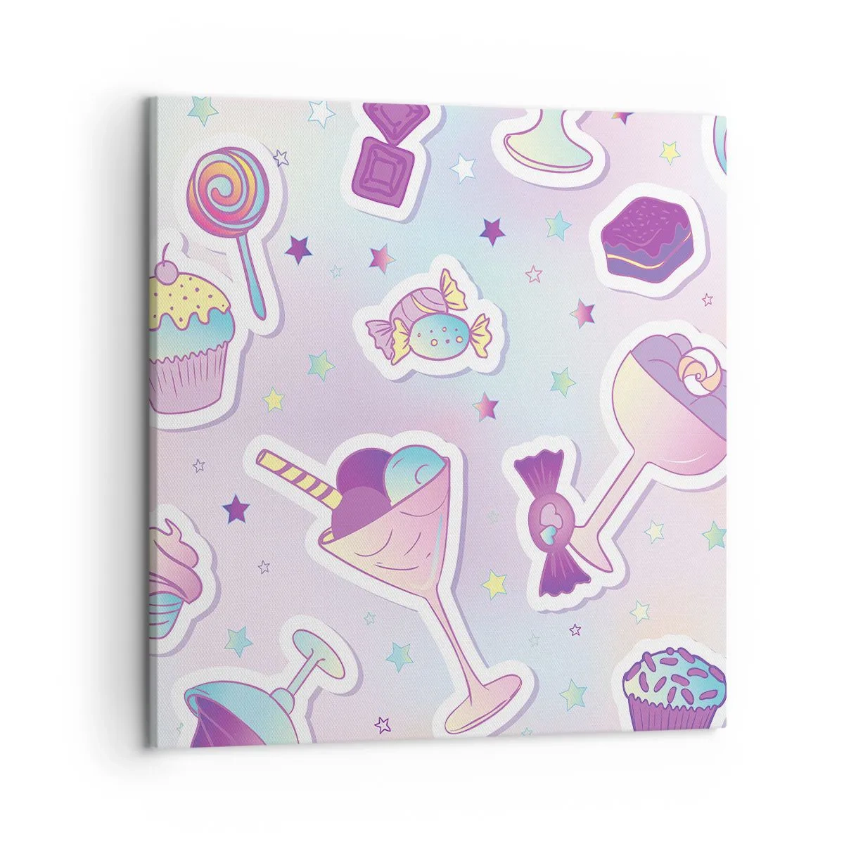 Quadro su tela - Stampe su Tela - Ogni giorno è il mio compleanno - 50x50 cm