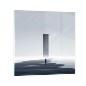 Quadro su vetro - Opportunità o minaccia? - 30x30 cm