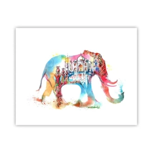 Poster - India: aura d'amore - 50x40 cm