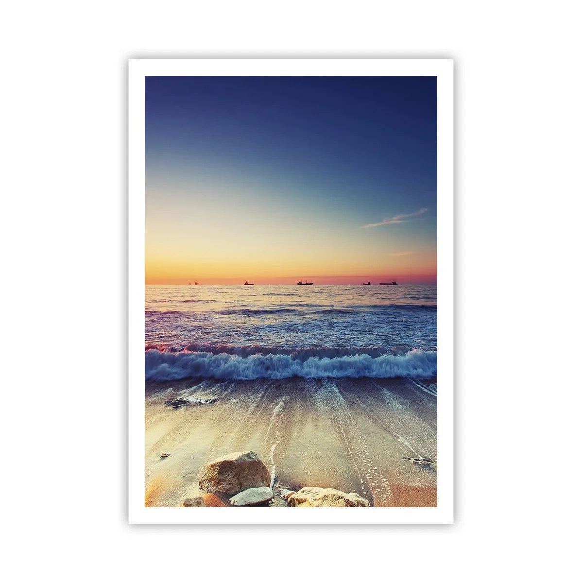 Poster - Cosa c'è dietro l'orizzonte? - 70x100 cm