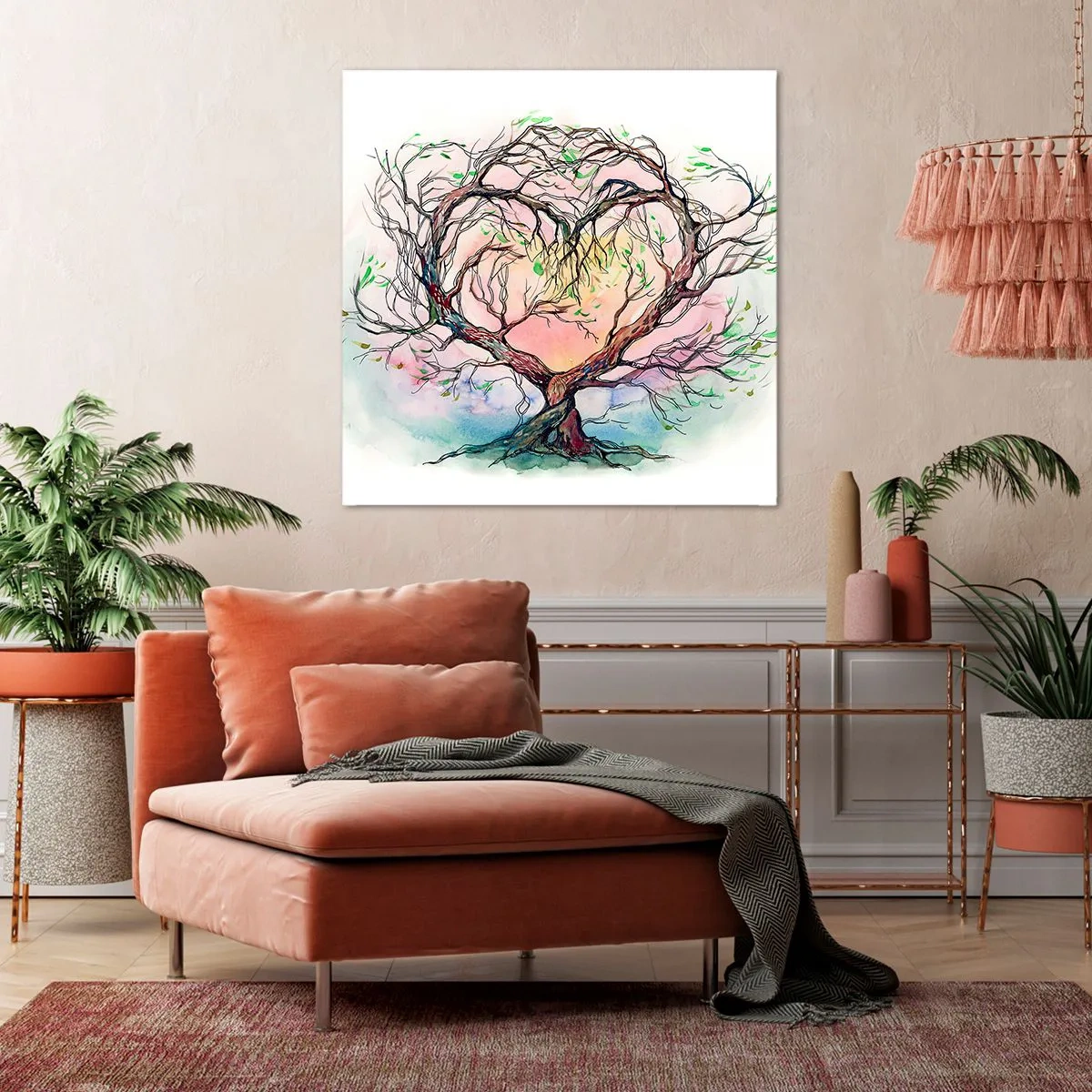 Quadro su tela - Stampe su Tela - Insieme contro le tempeste - 40x40 cm