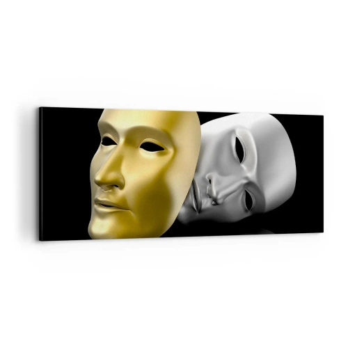 Quadro su tela - Stampe su Tela - La vita è teatro - 100x40 cm