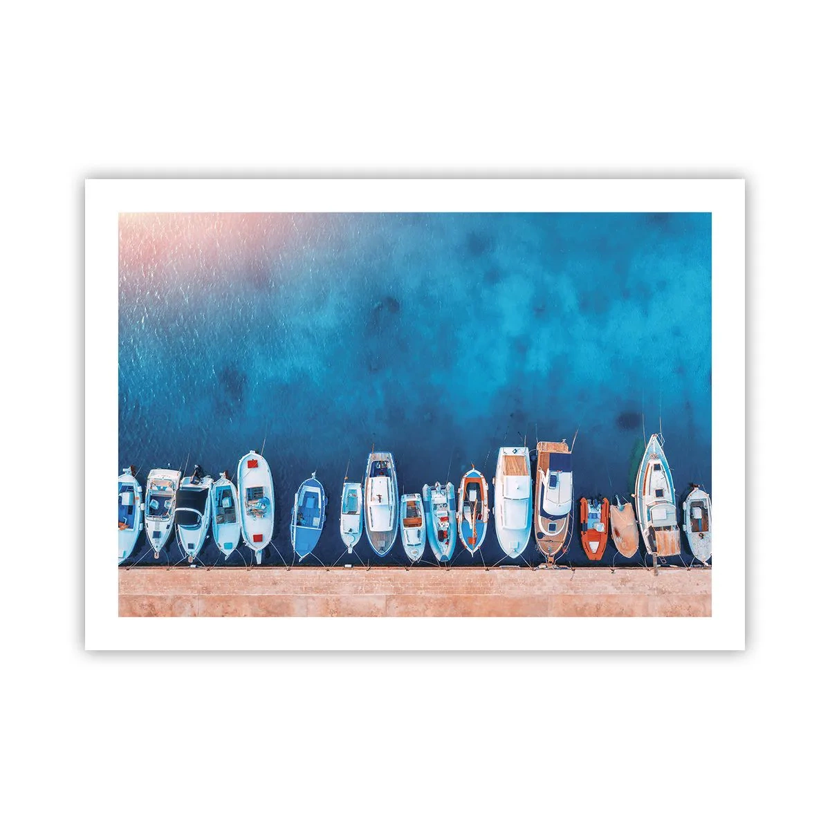 Poster - In una fila - 70x50 cm