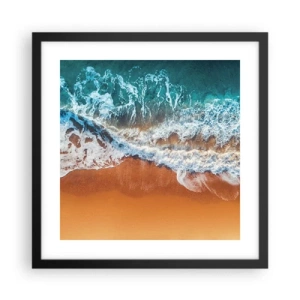 Poster in cornice nera - Sempre in coppia - 40x40 cm