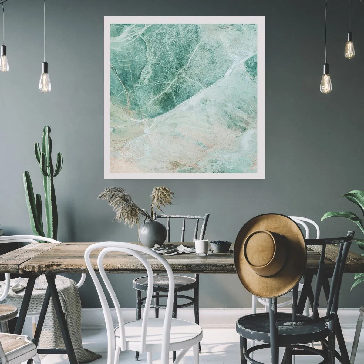 Poster - Il freddo nobile della pietra - 30x30 cm