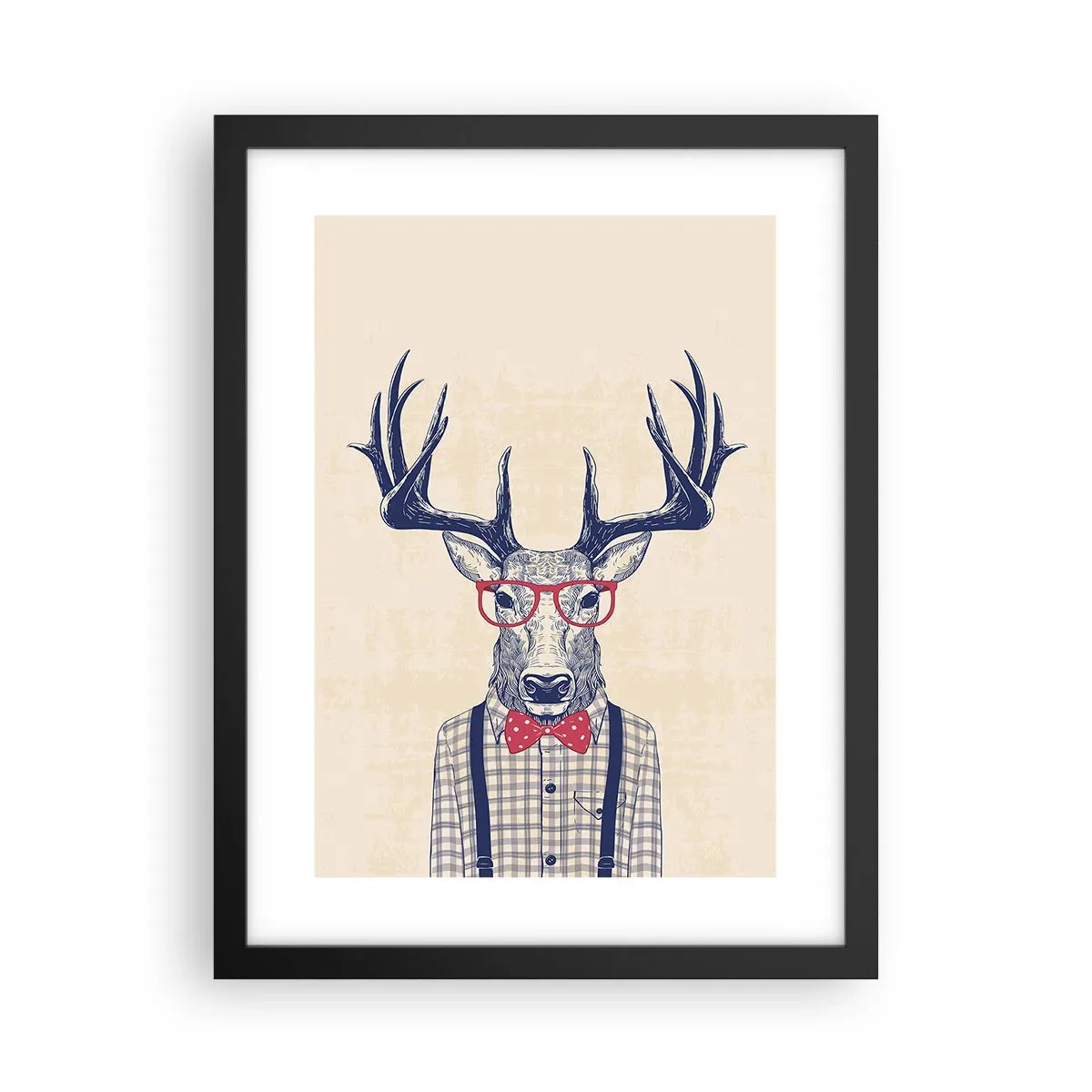 Poster in cornice nera - Divertente stravaganza - 30x40 cm