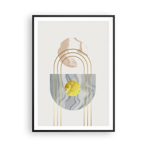 Poster in cornice nera - Chiarezza e lucentezza - 70x100 cm