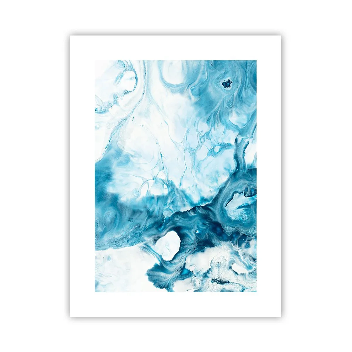 Poster - Concerto di blu - 30x40 cm