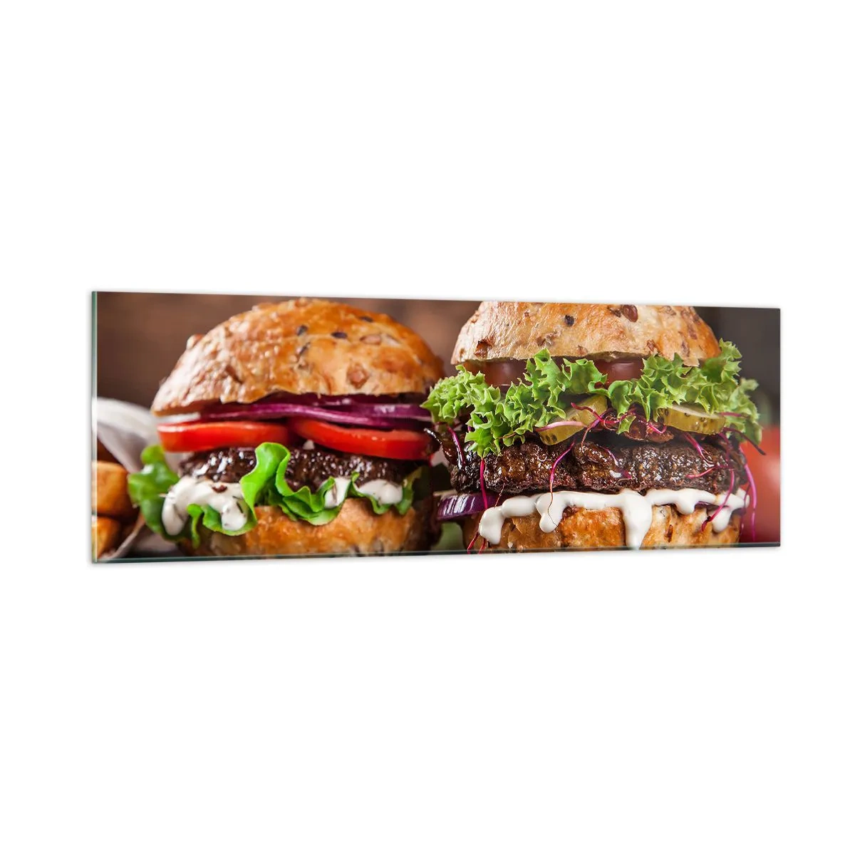 Quadro su vetro - American dream - 90x30 cm