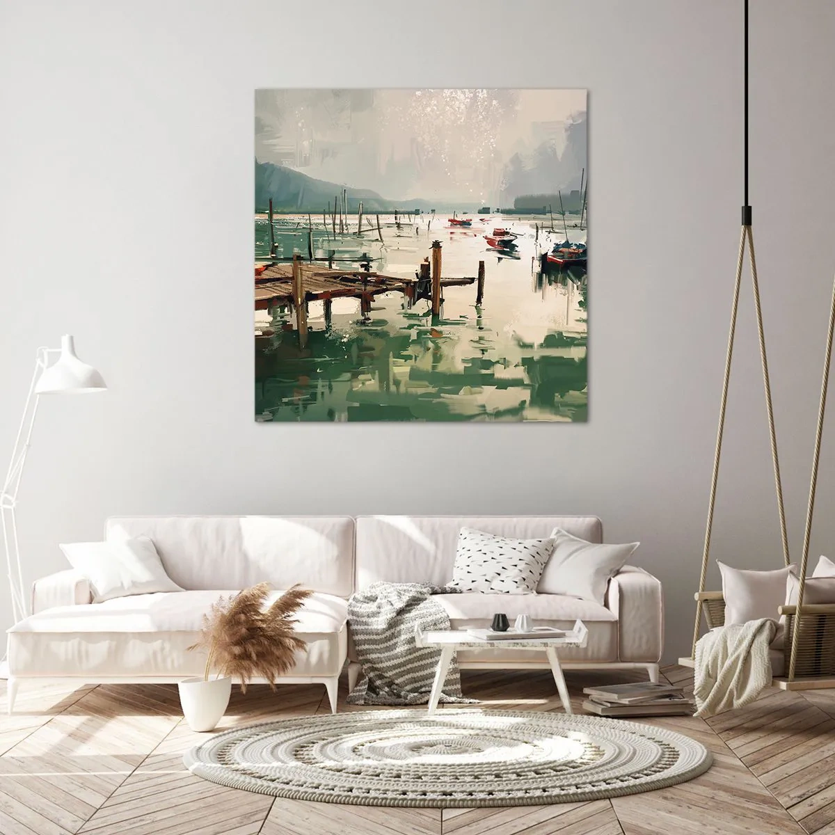 Quadro su tela - Stampe su Tela - Imbevuto di luna fusa - 50x50 cm