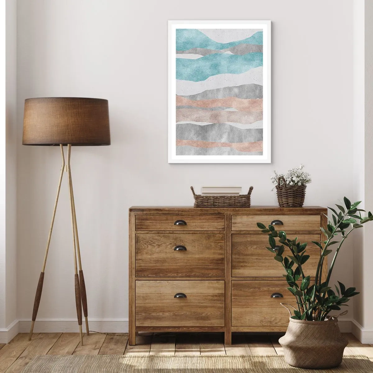 Poster in cornice bianca - Studio di prossimità - 70x100 cm