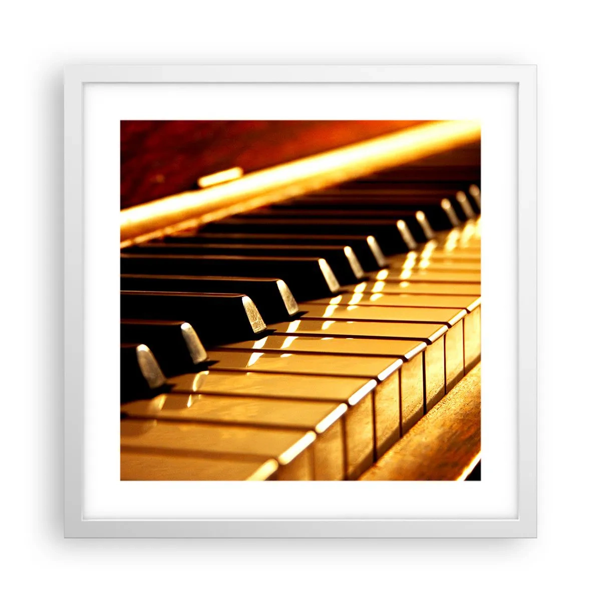 Poster in cornice bianca - Possibilità illimitate - 40x40 cm