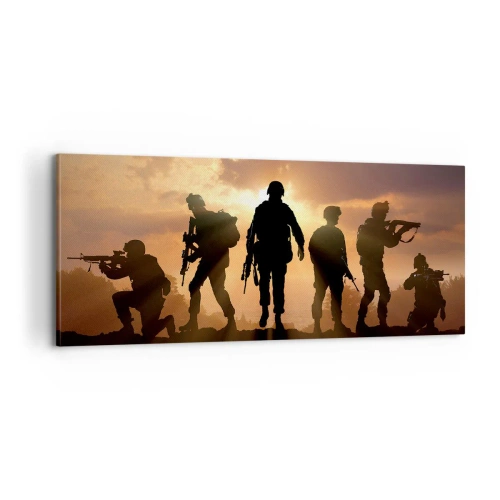 Quadro su tela - Stampe su Tela - Brothers in arms - 100x40 cm