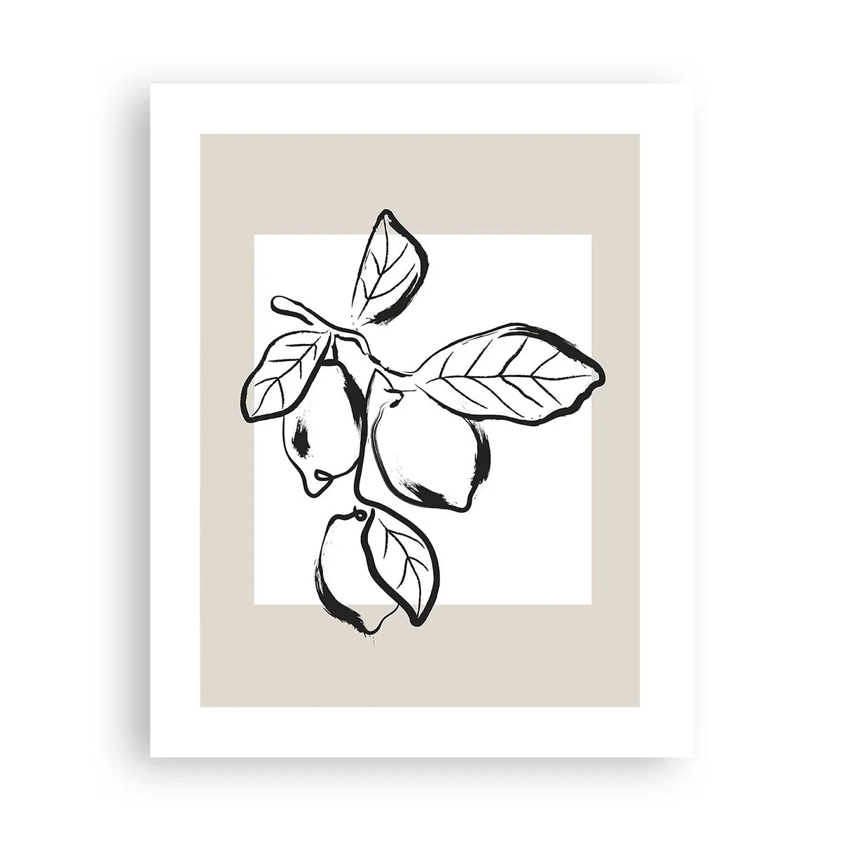 Poster - Dove i limoni maturano... - 40x50 cm