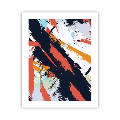 Poster - Composizione dinamica - 40x50 cm